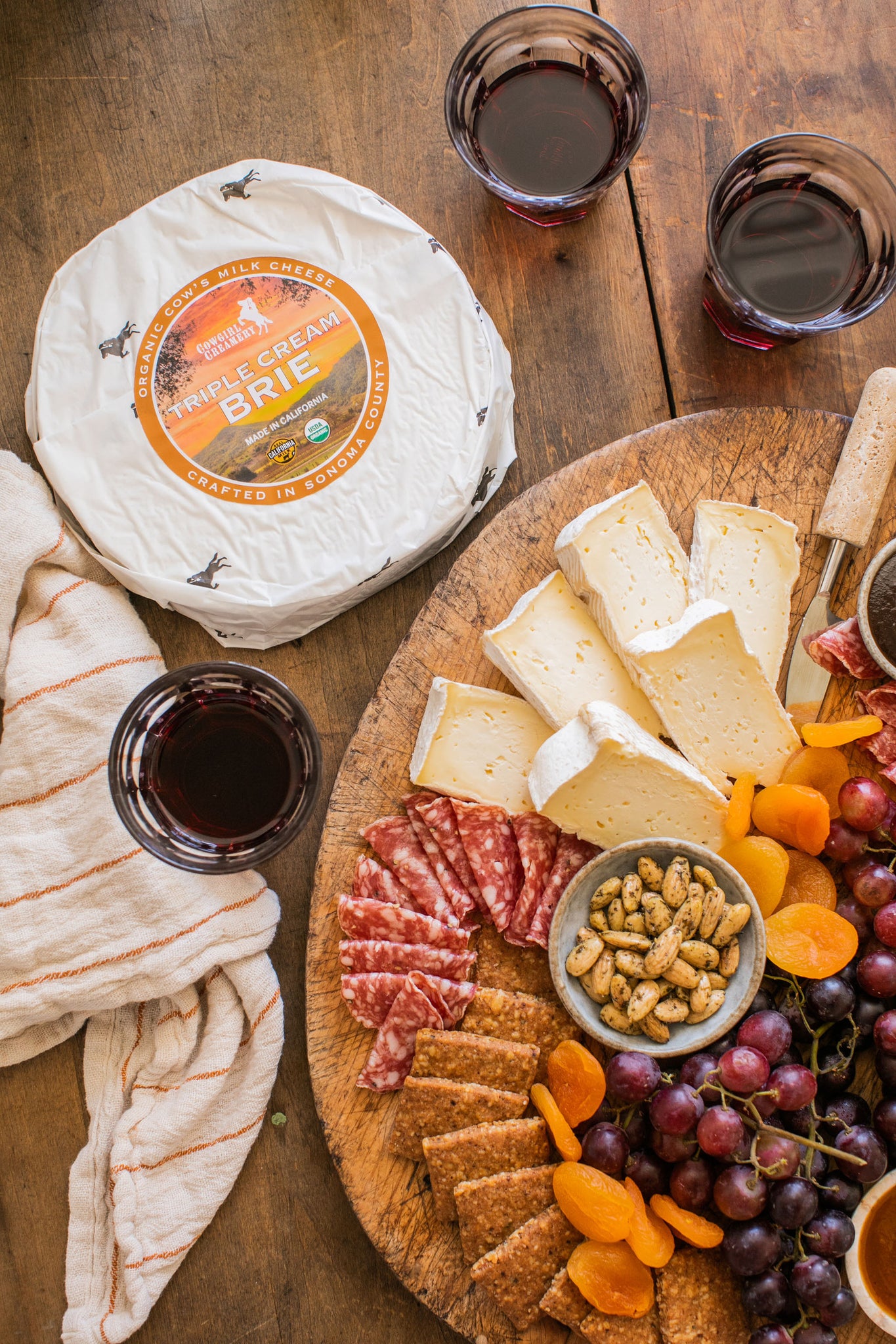 "Brie de Luxe" Triple Cream Brie - 3 lbs.